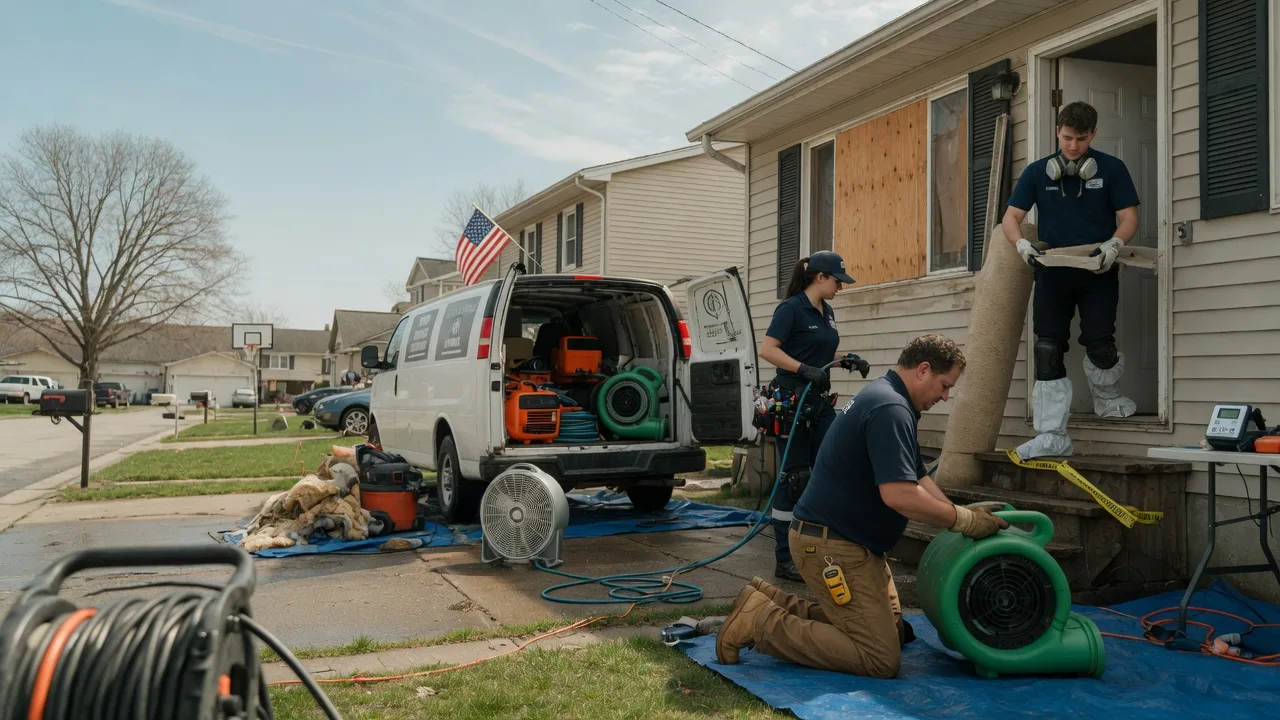 Water Damage Restoration in Coal City, IN near me